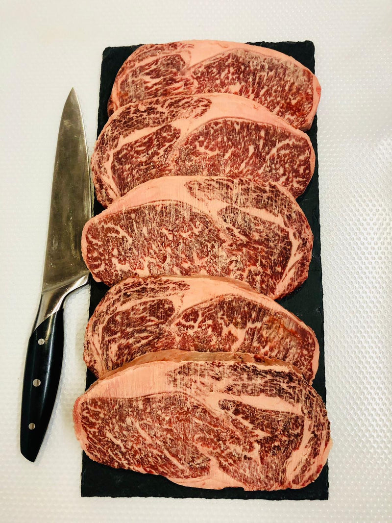 Aus Wagyu Ribeye Marble Scoring 8-9 + Peppercorn Sauce & Steakzone Glaze